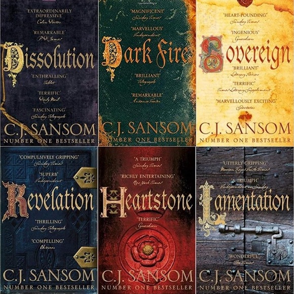 C.J. Sansom The Shardlake Series 6 paperback books in excellent condition - Picture 6 of 6